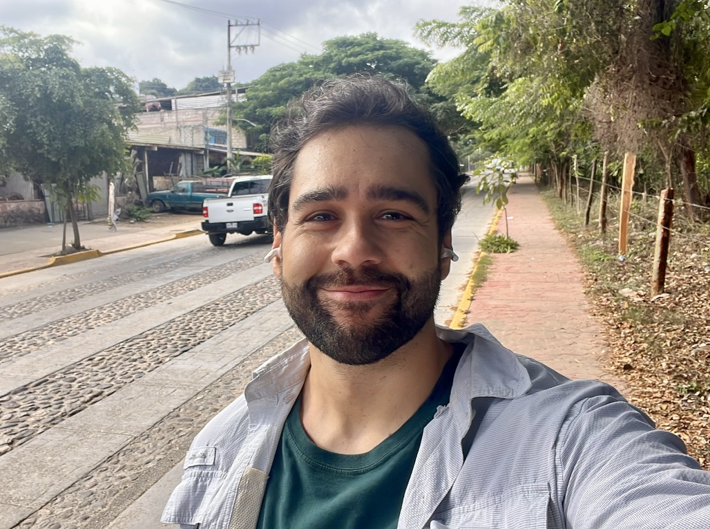 Niku Dhillon outdoors on a sunlit walk